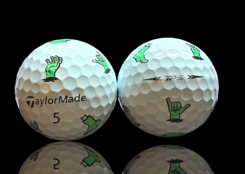 (12) Taylormade TP5 Halloween Golf Balls