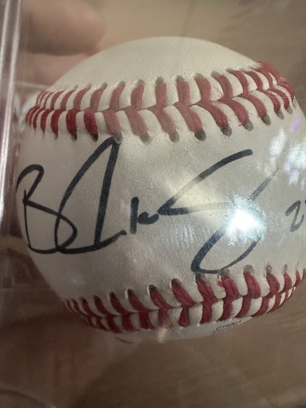 Signed Baseball