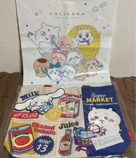 Chiikawa x Sanrio Characters Shopping Tote Bag Unused Pop Up Store Bag