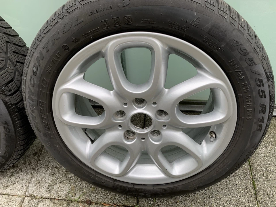 4 Winterkompletträder MINI F55 F56 F56 6855103 LOOP SPOKE 494 RDKS 6,5x16 - Bild 4 von 4