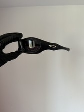 Vintage Oakley Monster Dog Sunglasses 00s Matte Black Frame Black Lenses