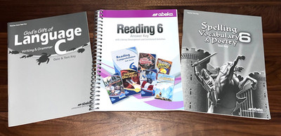 Abeka 6th Grade Language Reading Spelling Teacher Answer Keys Set, 3rd Edition