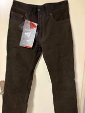 Lederhose, Braun Wildleder von Modeka GR. 50