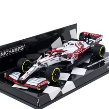 ☆ Minichamps 1/43 Alfa Romeo Racing ORLEN C41 2021 Bahrain GP K. Raikkonen