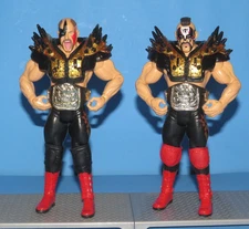 WWE Jakks Classic Superstars Legion of Doom Road Warriors CUSTOM GOLD PADS LOD