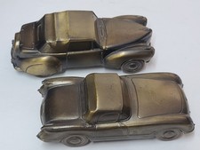 2 VINTAGE 1974 BANTHRICO CAR Banks 1953 Corvette, 1941 Lincoln Continental