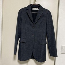 Christian Dior Thick Classic Tailored Jacket Women Made in Italy From Japan