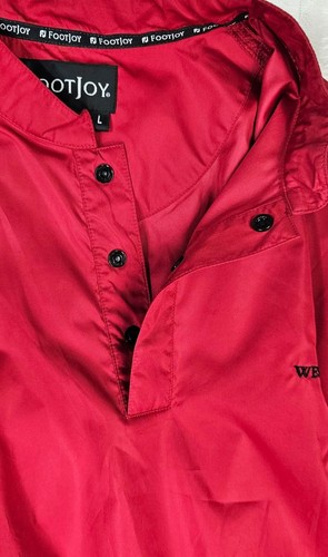 FootJoy Westchase Red Performance Vest 100% Polyester Vest - Picture 5 of 9