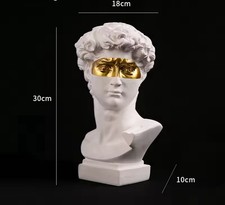 Human Head Portrait Home Decorative Modern And Nordic Styles Flower Plants Vases