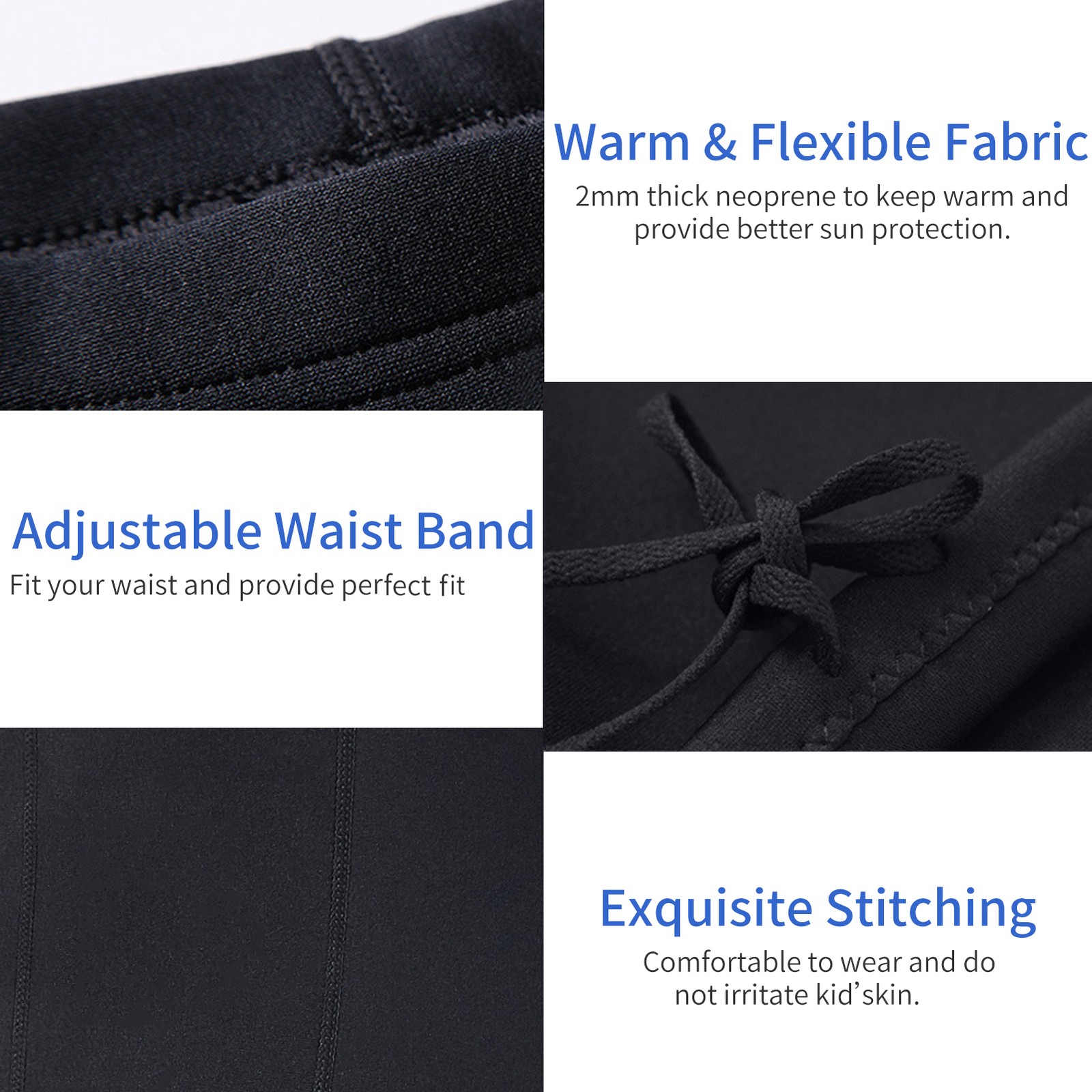 Men Women 2mm Neoprene Diving Pants Dive Long Pants For Scuba Snorkeling Surfing