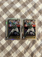 2025 Topps Chrome Baseball Refractor #58 Shea Langeliers W/ Bonus Base
