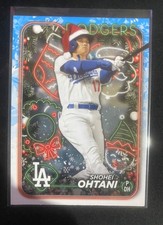 2024 Topps Holiday - Holiday Santa Hat Variation ShortPrint (SP) SHOHEI OHTANI!!