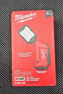 NEW Milwaukee M12 Rover Multi-Directional Flood Light With Packout  2350-20