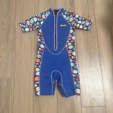 Goldfin Neoprene Wetsuit Big Kids Sz 8 Black