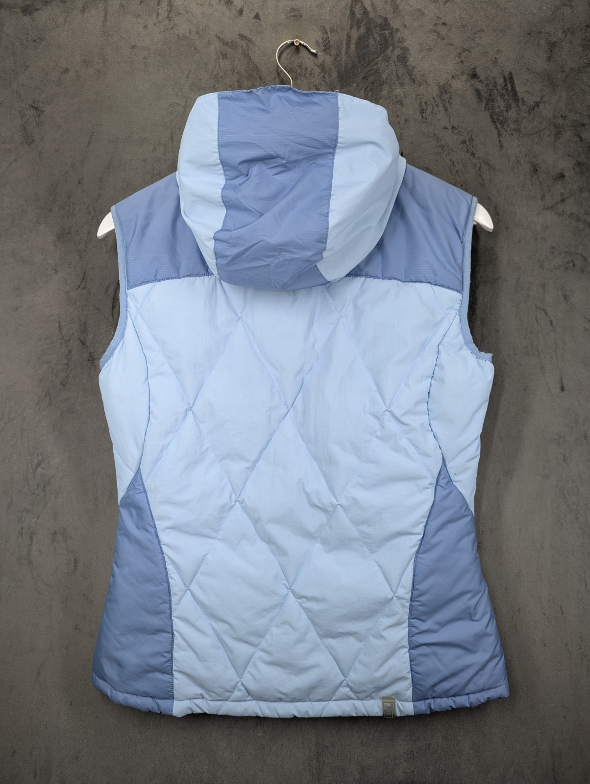 Helly Hansen Gilet Women's Size Small Down Filled Hooded Full Zip Pockets Blue image 6
