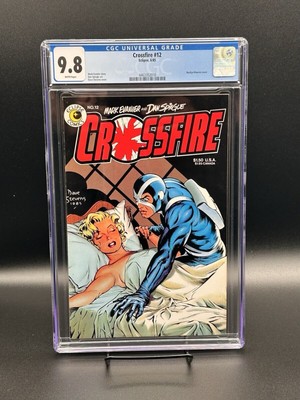 Crossfire #12   Eclipse Comics (1985) CGC 9.8 White Pages