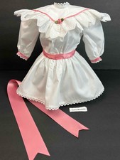 American Girl Samantha Tea Party Outfit Dress Collar Ribbon Pleasant Company 95
