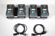 IDX System Technology VL-2SPlus Battery Charger with cable 2 batteries