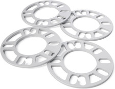 4Pcs Universal Wheel Spacers 5Mm for Most 4 Lug & 5 Lug Wheels, PCD 98Mm to 120M