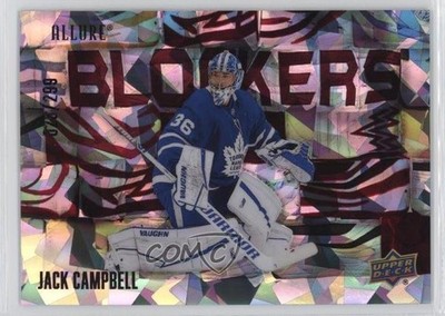 2022-23 Upper Deck Allure Blockers Red 78/299 Jack Campbell #BL-25 1yj