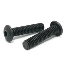  10-24x3/4" Alloy Button Head Socket Cap Screws Black Oxide Choose Qty 