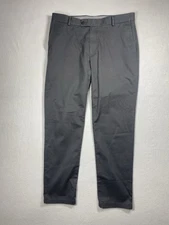 Charles Tyrwhitt Pants Men’s 34x30 Gray Slim Fit Chino Stretch Trousers Straight