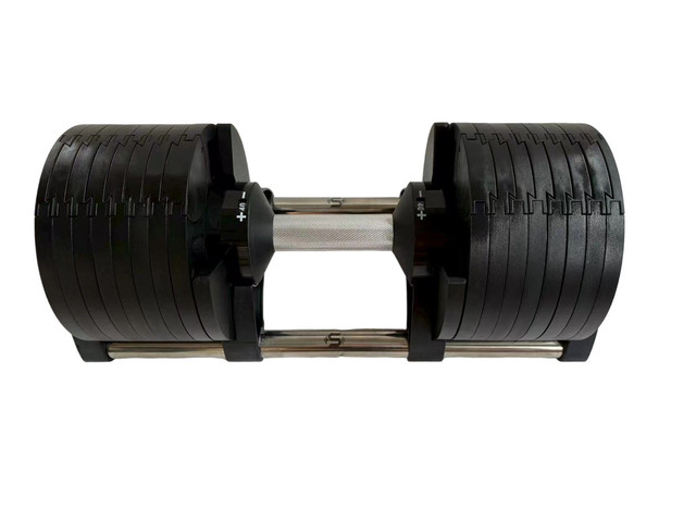 1 Paar 40Kg Verstellbare Kurzhanteln - 16 Stufen á 2,5Kg - Drehgriffverstellung