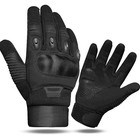 LIFE Motorcycle Motorbike Gloves Leather Knuckle Thermal Protection Touch Screen