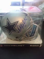 Danny White Signed Mini Helmet JSA Dallas Cowboys
