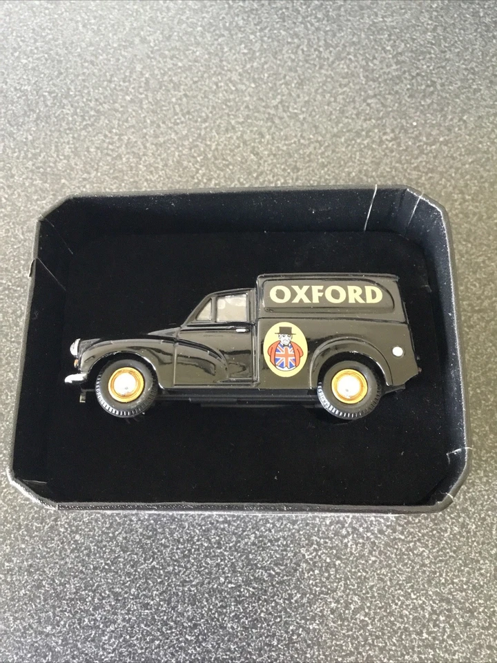 MORRIS MINOR VAN 1970 MODELOS OXFORD 1/43 COCHE FUNDIDO A PRESIÓN MODELO DE COLECCIONISTA, RARO, NUEVO Foto 2 de 4
