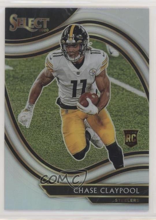 2020 Panini Select Field Level Silver Prizm Chase Claypool #370 9m2