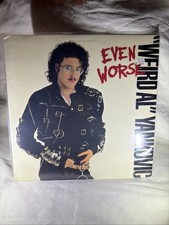 Weird Al Yankovic Even Worse LP Gold Stamp Promo Rare Vinyl Record 1988
