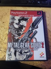 Metal Gear Solid 2 Sons of Liberty Greatest Hits PS2 Complete CIB