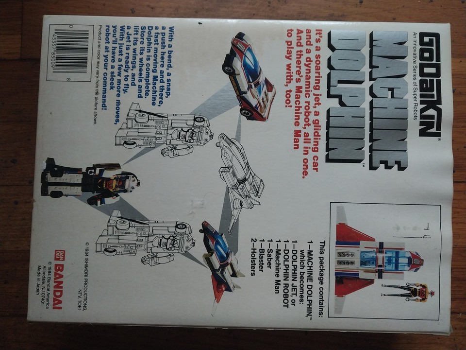 Sachet Accessoires Godaikin DX Machine Dolphin – POPY, Neuf Scellé, Rare (1980)