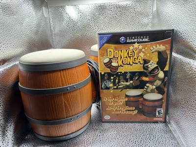 Donkey Konga with Bongos Bundle (Nintendo Gamecube) Tested