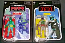 STAR WARS VINTAGE COLLECTION - BOBA FETT ROTJ VC186 AND COMIC ART VC278