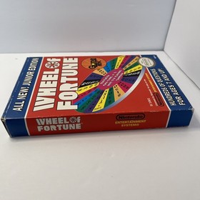 Wheel of Fortune Junior Edition (Nintendo NES, 1989) CIB, Not tested