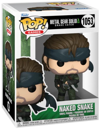 FUNKO POP Metal Gear Solid: Snake Eater Naked Snake 1053