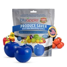 Produce Saver with Activated Carbon - Ethylene Gas Absorber, Keep Fruits & Ve...