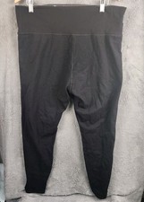 32 Degrees HEAT Slim Fit Pants Women's Black Stretch Yoga Pants Athleisure - 2XL