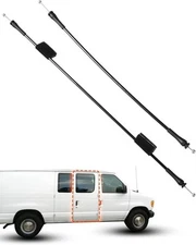 Right Side Door Latch Release Cable Compatible with Ford E150 E250 E350 E450 ...