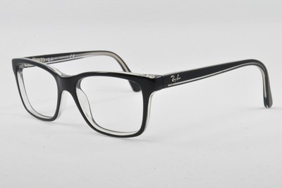 Ray Ban Jr Eyeglasses RY1536 3529 Black On Transparent, Size 48-16-130