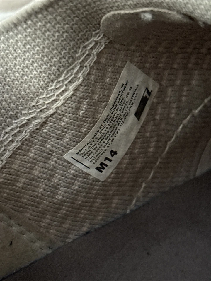 Zapatos deportivos informales True Linkswear de punto grises para hombre, talla 14 Foto 4 de 4