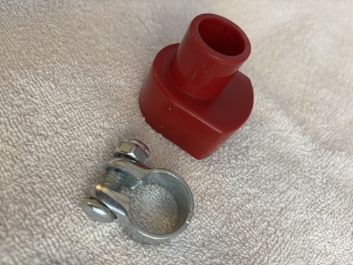 Radio Flyer Tricycle Parts - Handlebar Clamp + Cover-Used - Picture 2 of 5