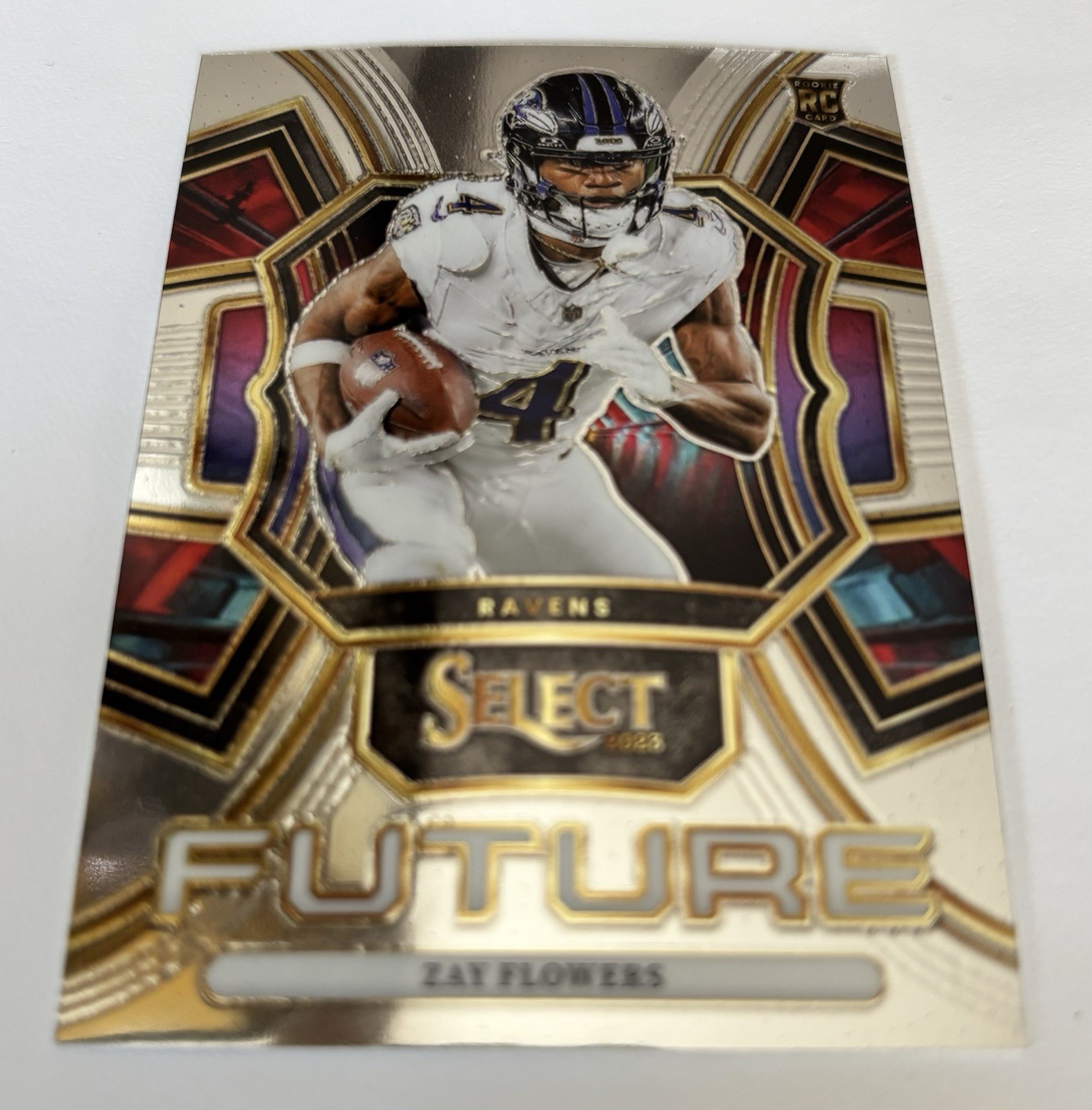 2023 Panini Select - Select Future Zay Flowers #FUT-ZFL (RC) Ravens