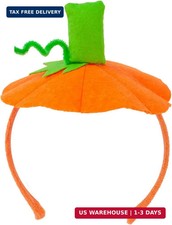 Halloween Pumpkin Headband Pumpkin Hat for Women Adult Kids -Pumpkin Headband ha