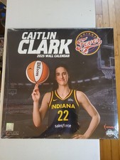 2025 Caitlin Clark Wall Calendar Indiana Fever Sealed