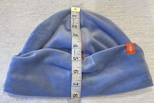 NEW💙Free People Movement Finish Line Micro Fleece Beanie OneSz Stone Blue Warm - Picture 14 of 18