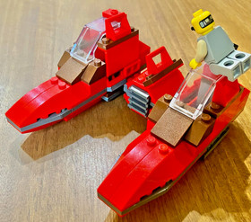 LEGO Star Wars 7119 Twin-Pod Cloud Car  100% Complete + Manual emailed as pdf