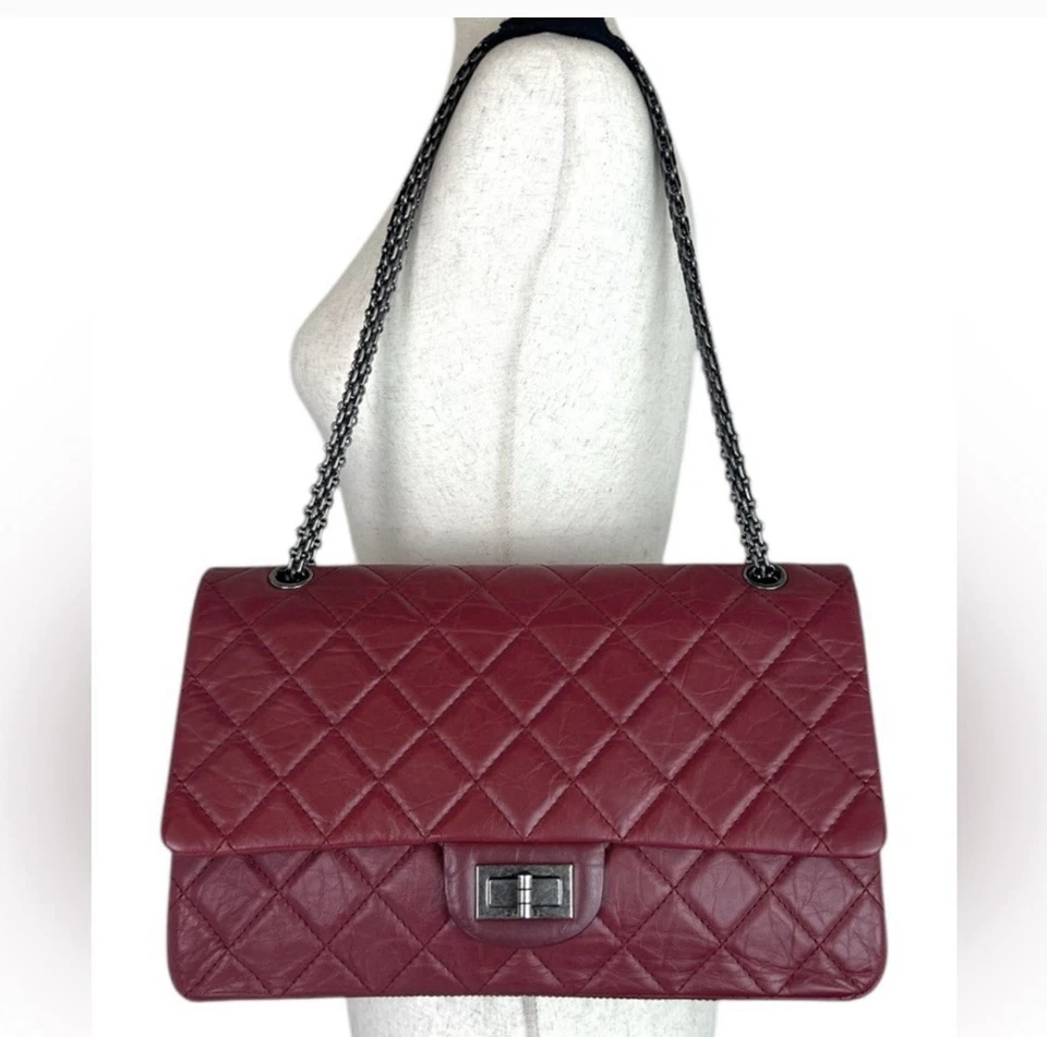 Chanel Reissue 2.55 Flap Bag Quilted Aged Calfskin 227 - Image 2 of 4